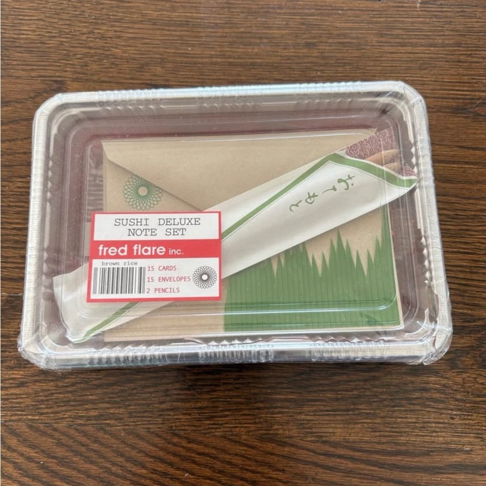 Fred Flare Sushi Deluxe Note Set